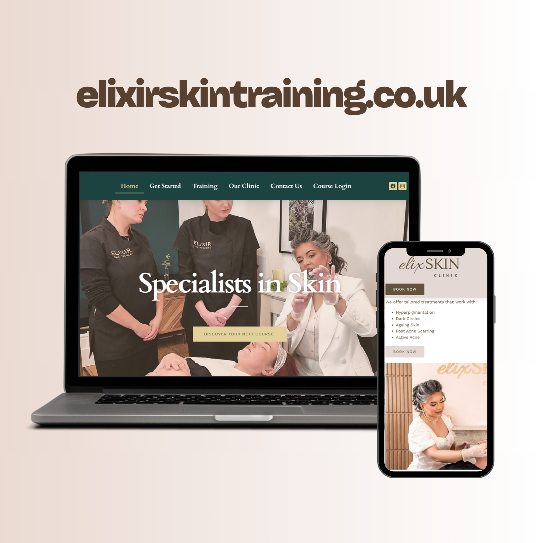 Elixir Skin Training Website